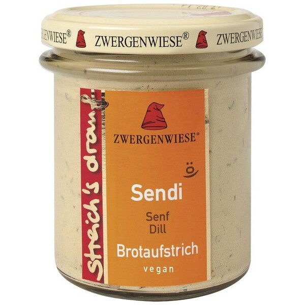 Streich´s drauf - Sendi (Senf-Dill) bio Zwergenwiese 6x160g