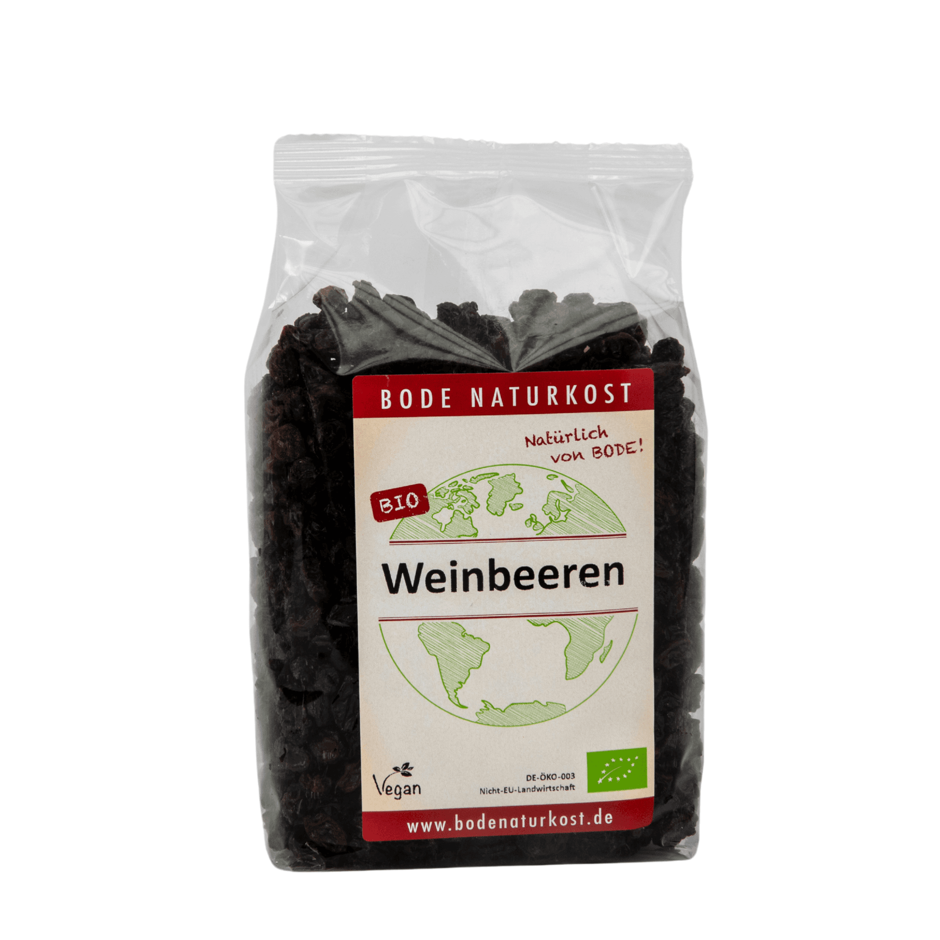 Weinbeeren bio 6x500g