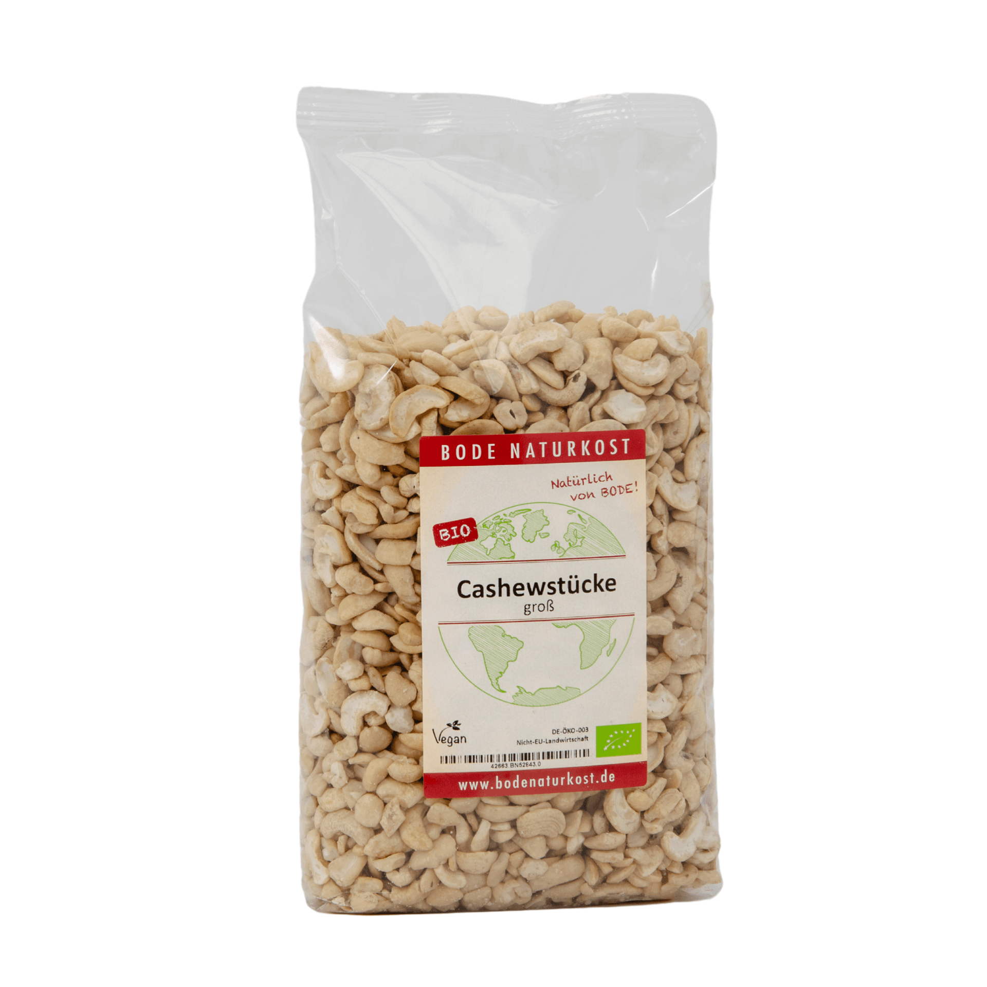 Cashew-Stücke groß bio 1kg