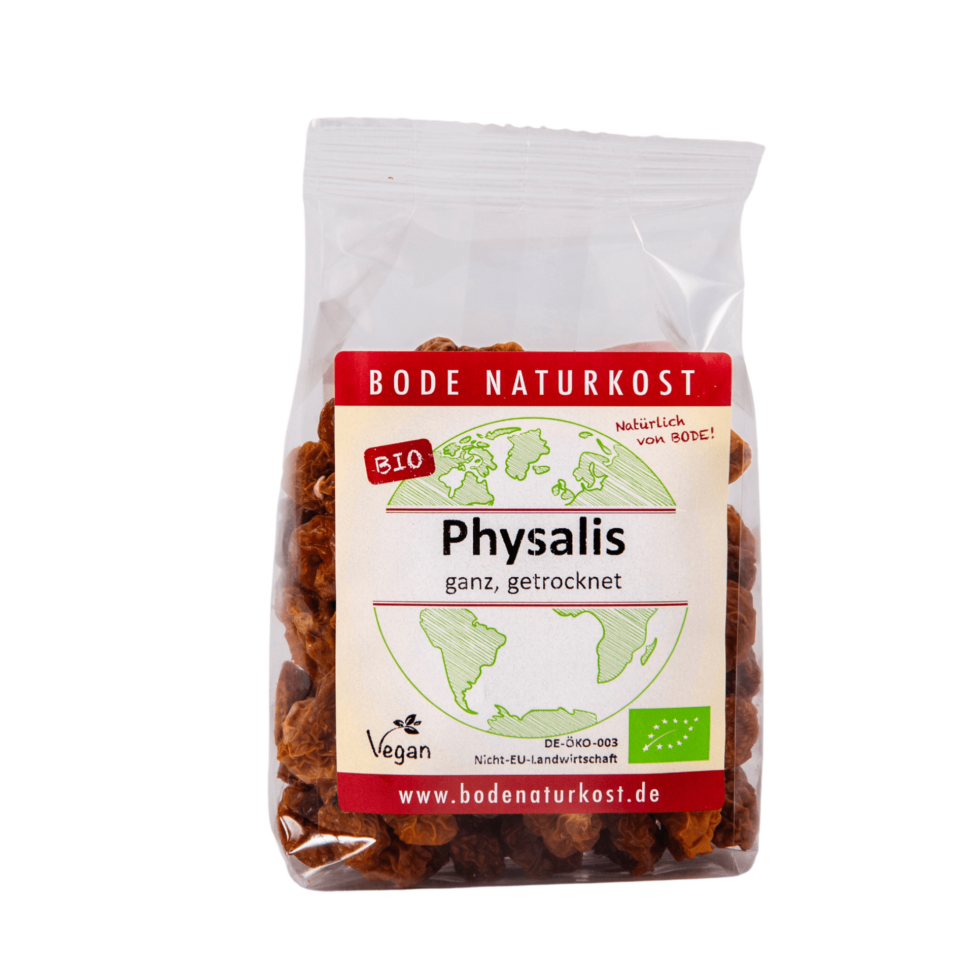 Physalis ganz getrocknet bio 6x125g