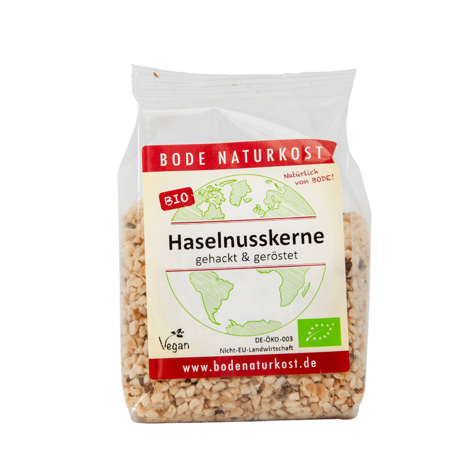 Haselnusskerne gehackt geröstet bio 100g