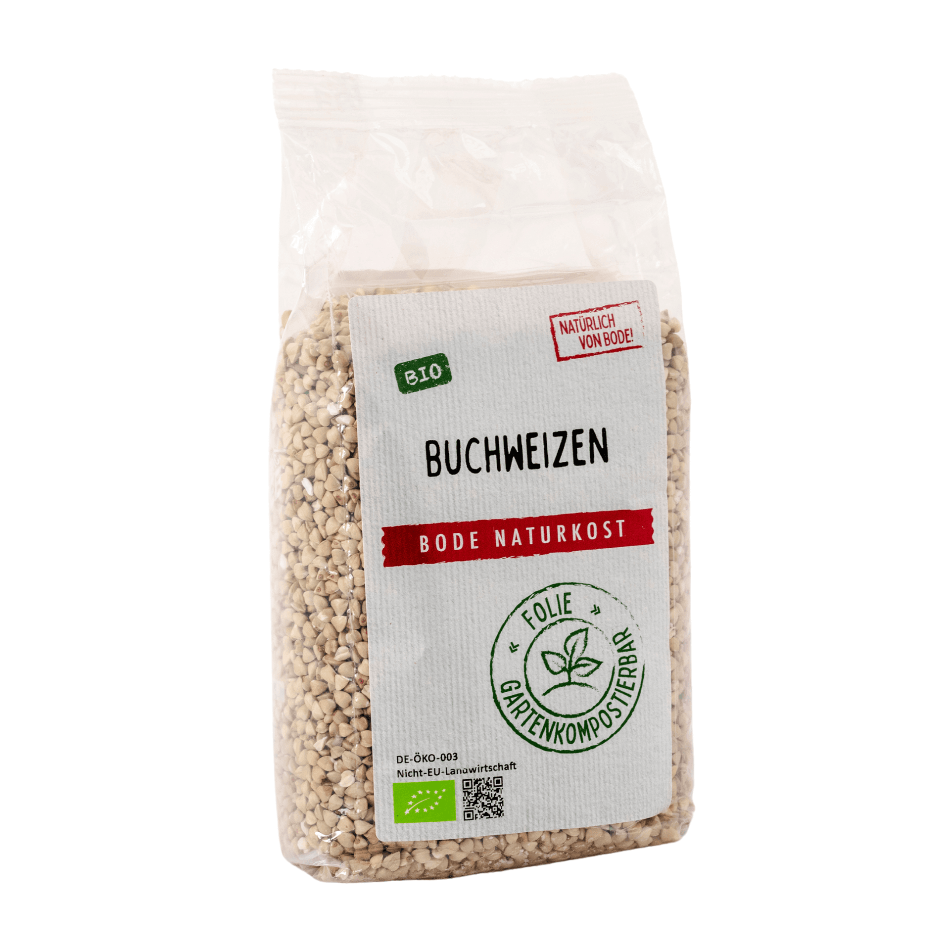 Buchweizen bio gartenkompostierbarer Beutel 6x500g