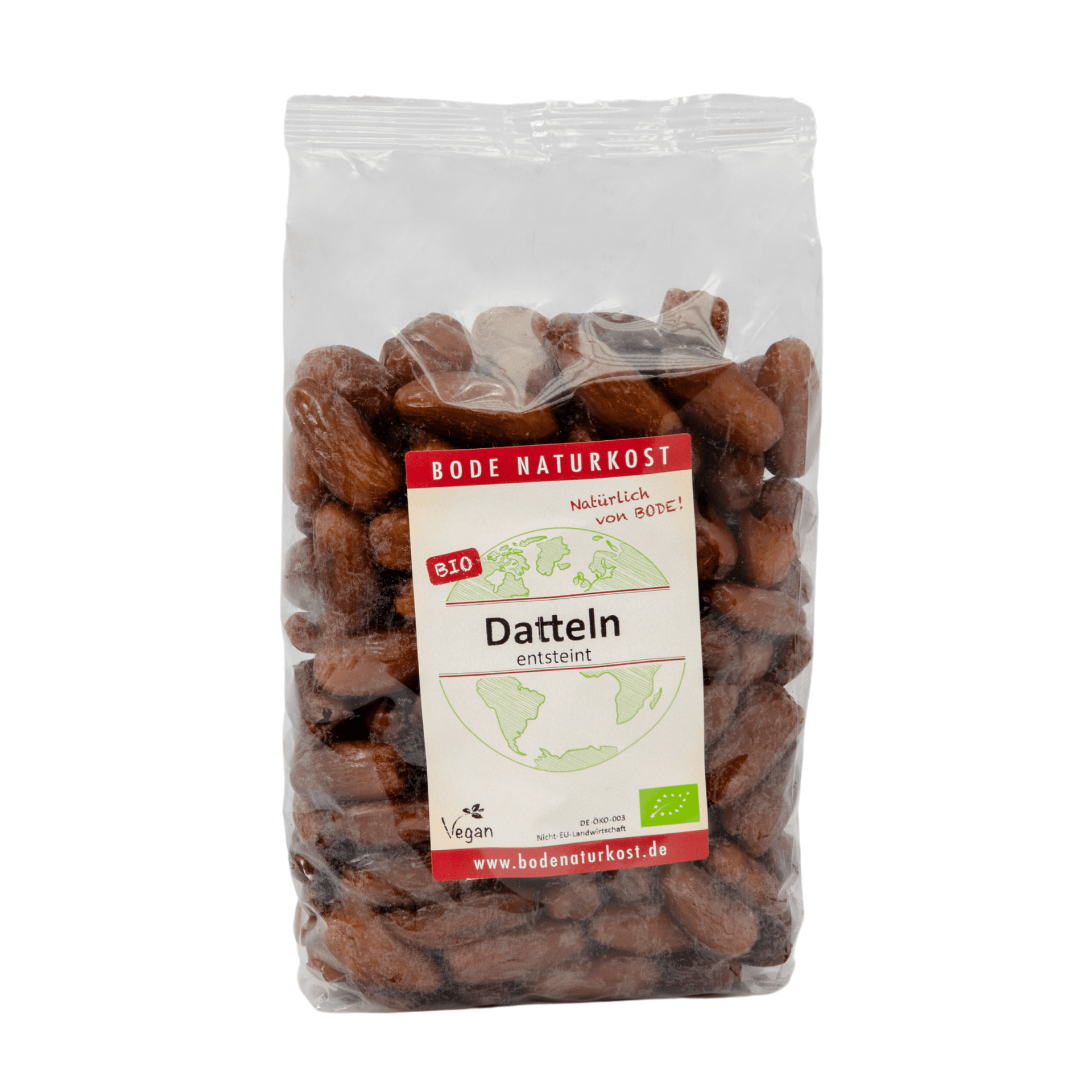 Datteln entsteint Deglet Nour bio, gartenkompostierbarer Beutel 500g