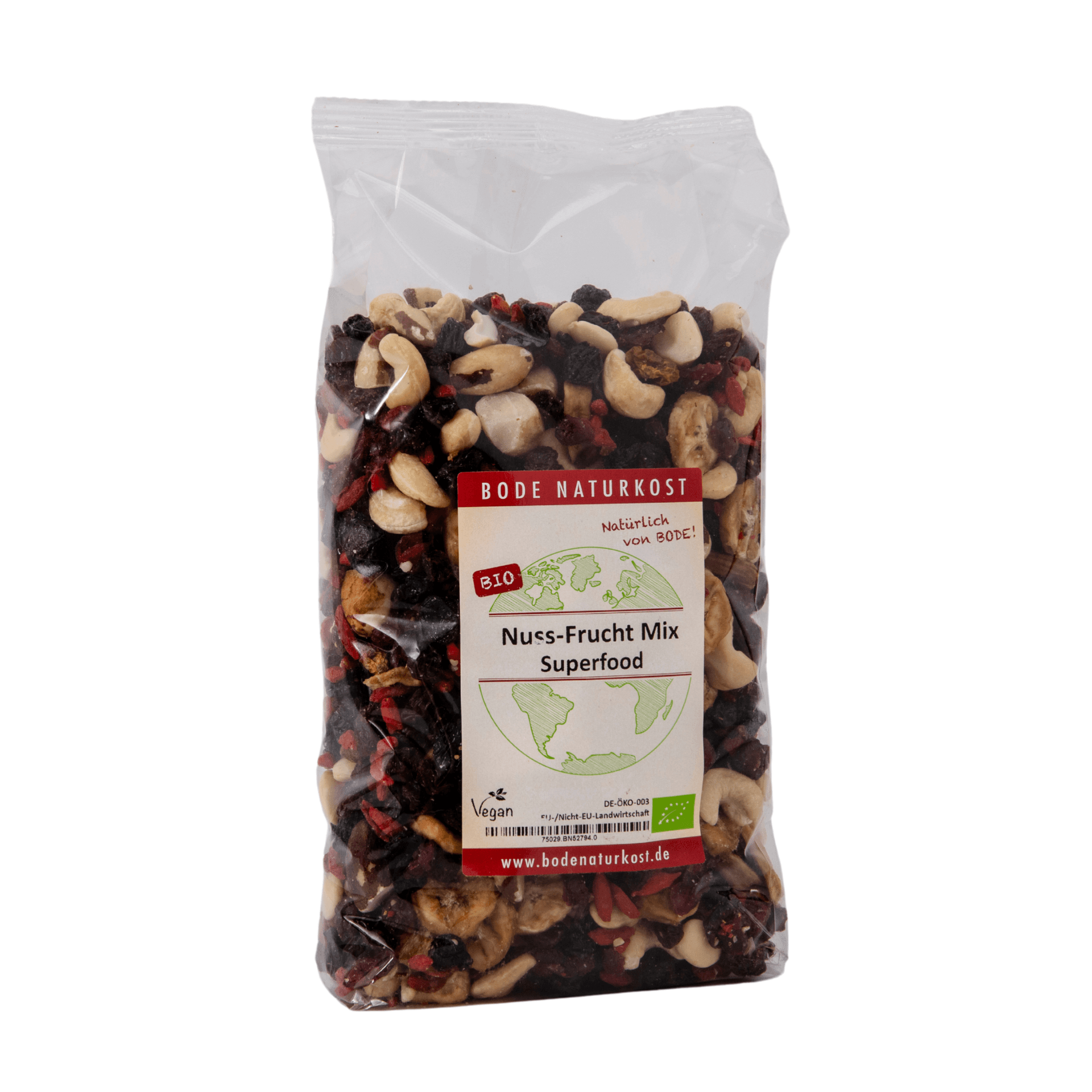 Nuss-Frucht Mix Superfood bio mit Paranüssen 1kg