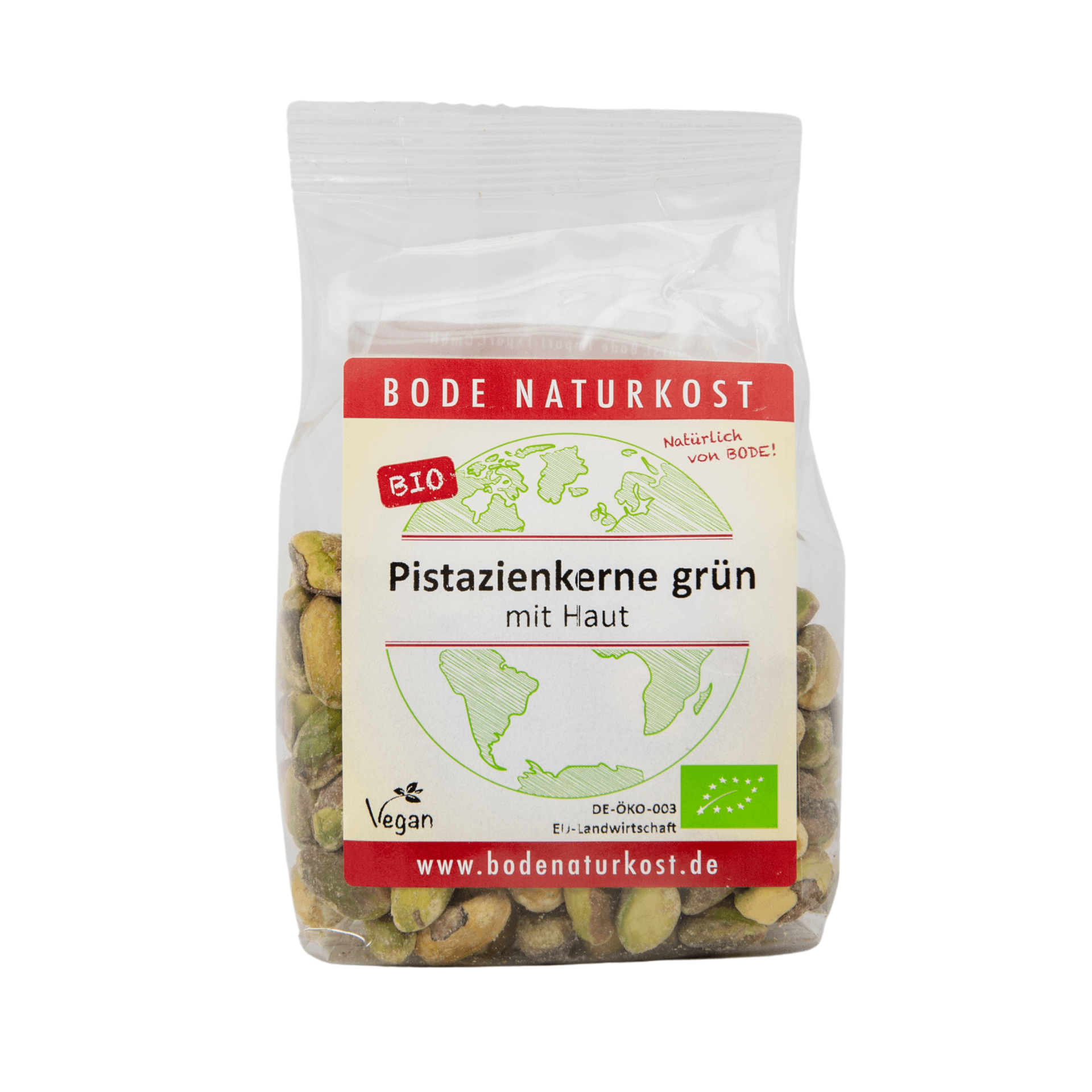 Pistazienkerne grün mit Haut bio 100g