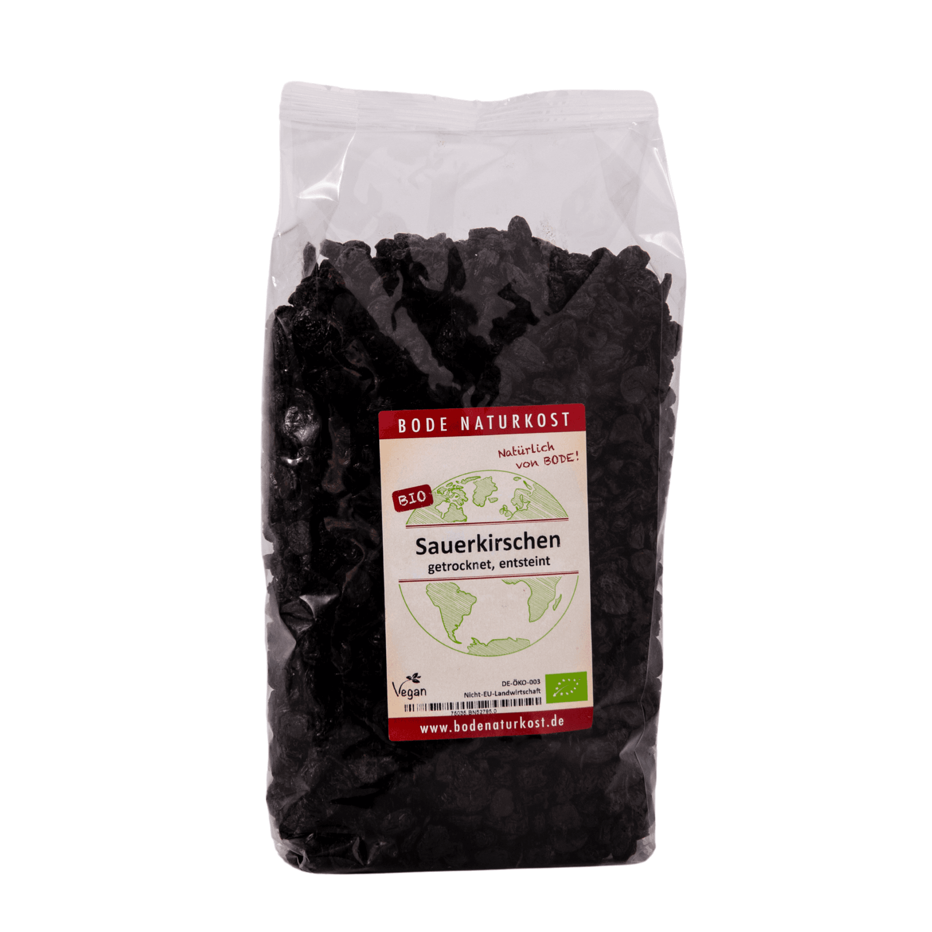 Sauerkirschen getrocknet entsteint bio 1kg