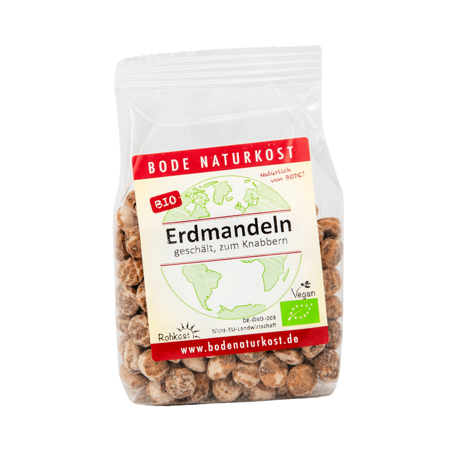 Erdmandeln geschält bio "zum Knabbern" 6x150g